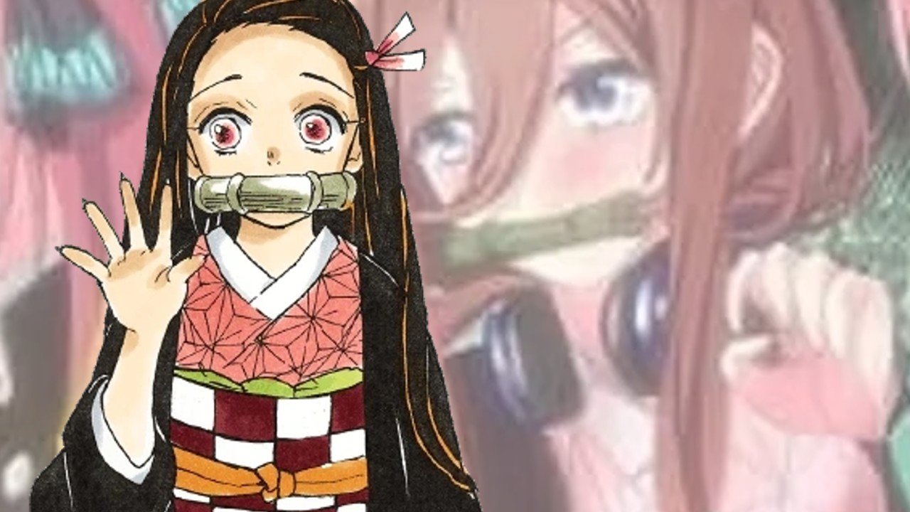 Las quintillizas se transforman en personajes de Kimetsu no Yaiba con este divertido fanart