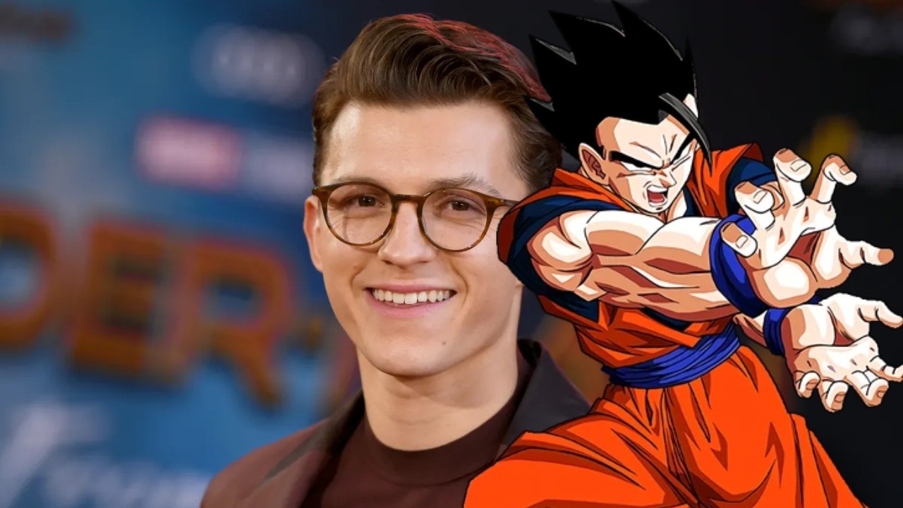 dragon ball tom holland gohan fanart