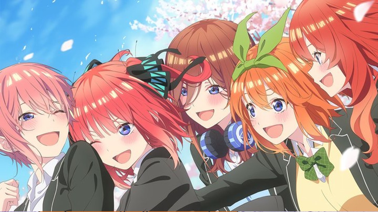 Crunchyroll The Quintessential Quintuplets Movie y más películas que llegarán a la plataforma en abril