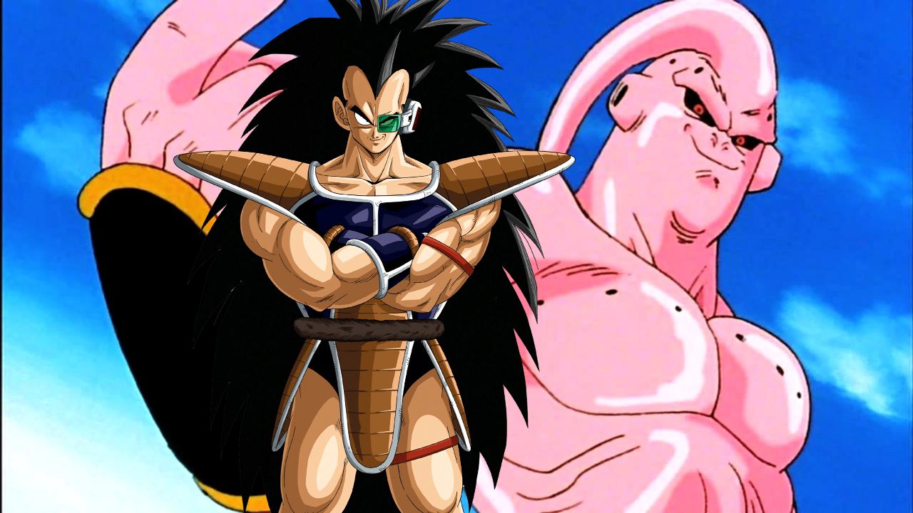 fanart buu raditz dragon ball