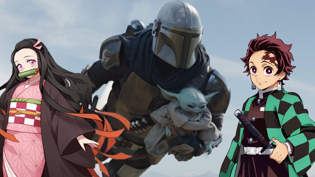 Mando Grogu Kimetsu no Yaiba