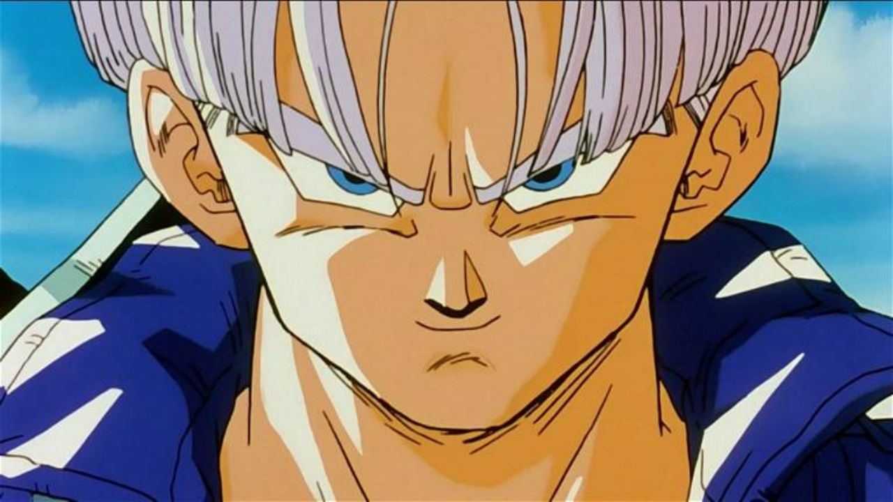 dragon ball trunks fanart super saiyajin 4
