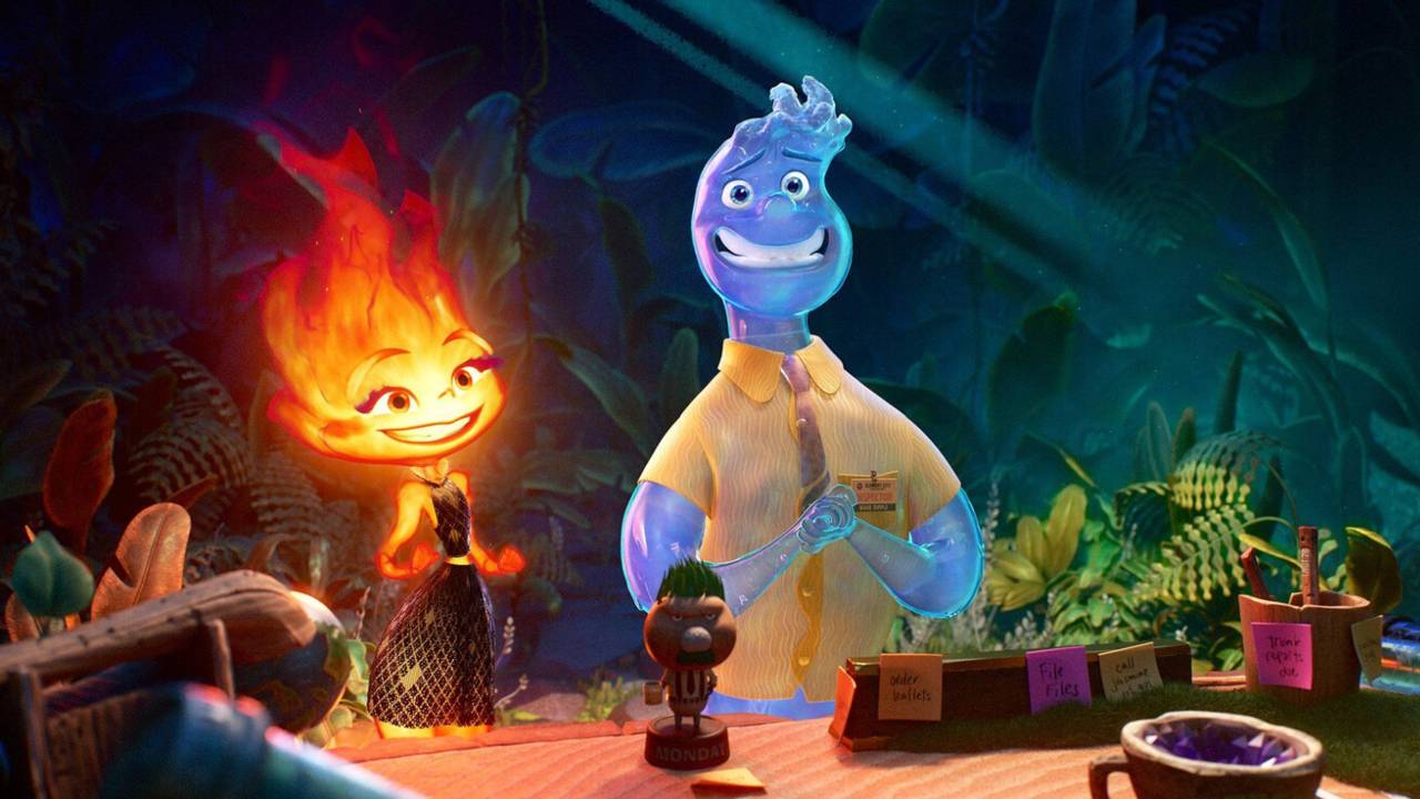 elemental clip disney pixar película tráiler
