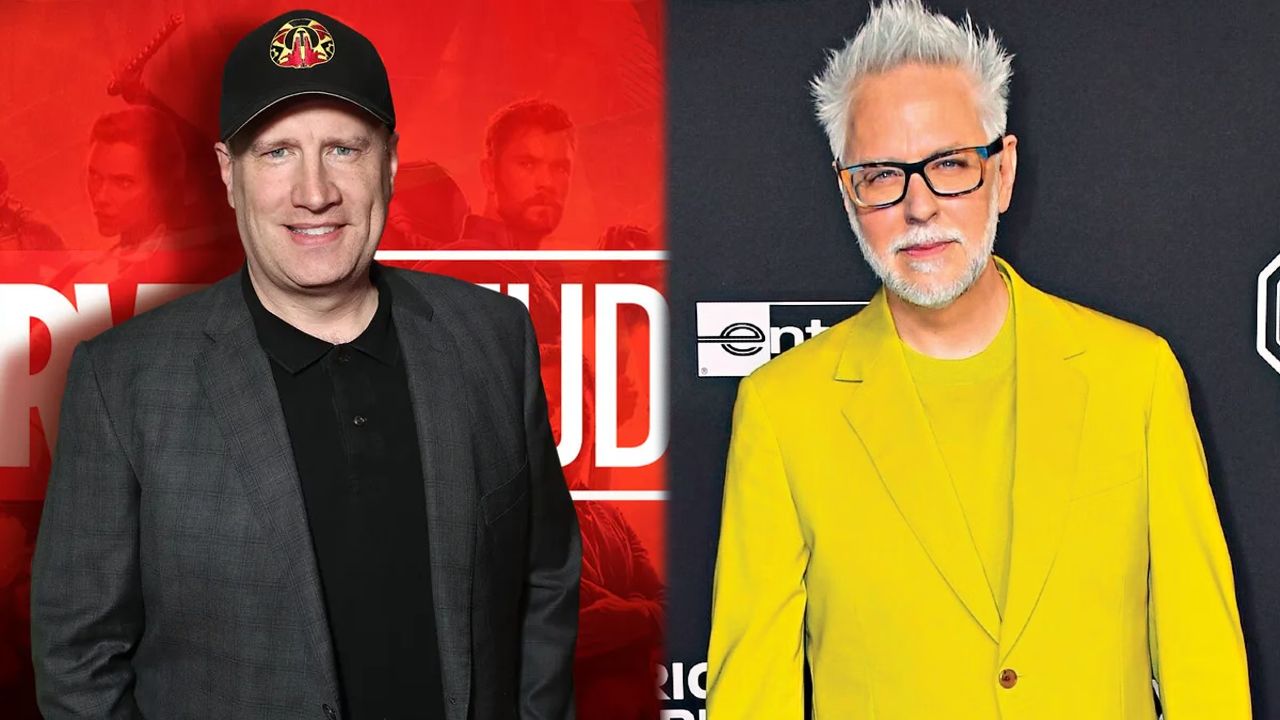 James Gunn Kevin Feige DC Studios Marvel Studios