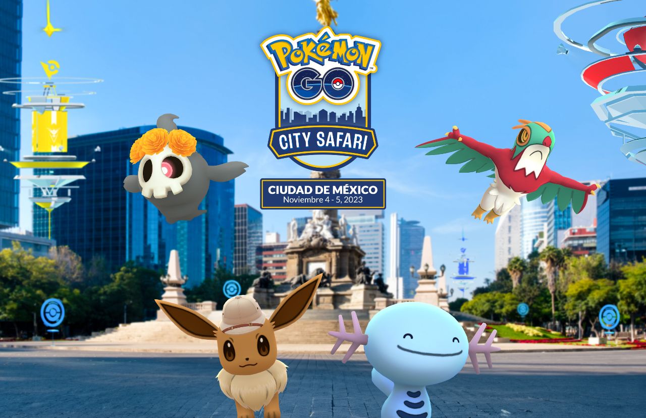 Pokémon GO City Safari anuncia su llegada a la Ciudad de México