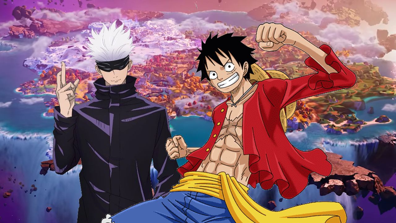 Skins de Jujutsu Kaisen y One Piece llegarán a Fortnite, según filtraciones