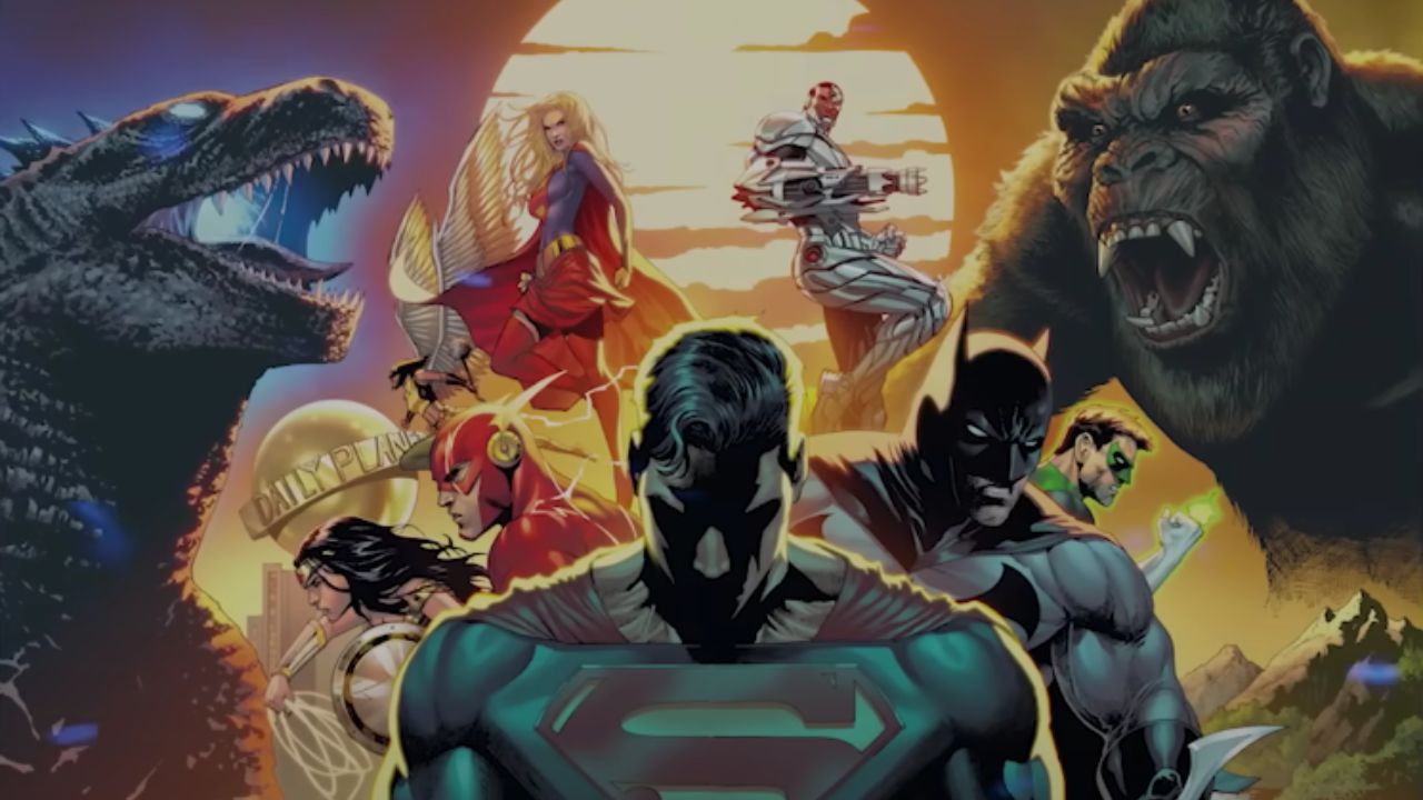 godzilla vs kong vs justice league comic dc