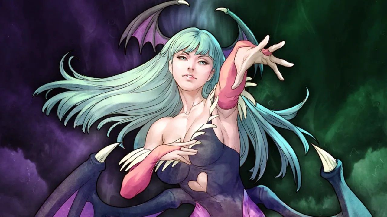 darkstalkers morrigan cosplay body paint
