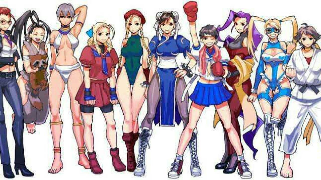 mujeres street fighter ranking