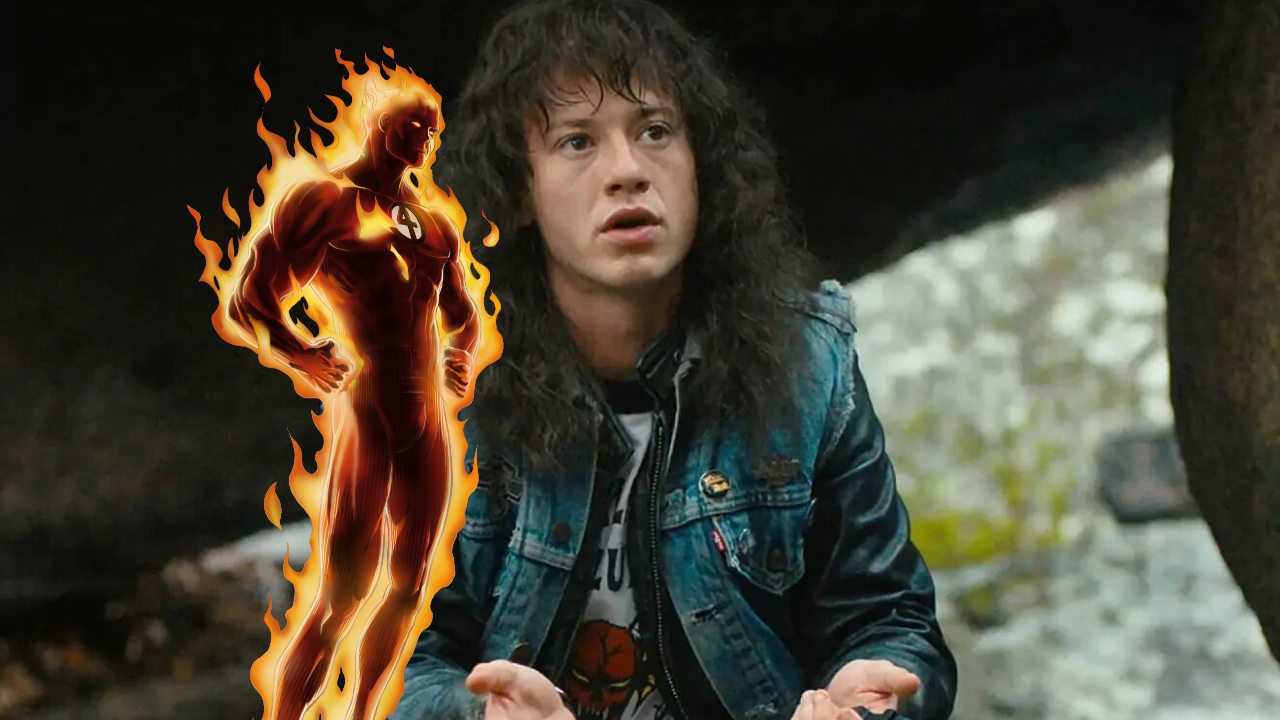 joseph quinn antorcha humana fanart marvel fantastic four