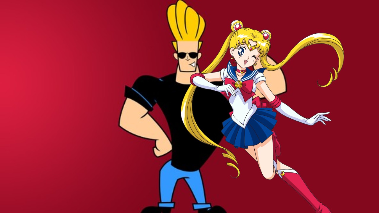 sailor moon johnny bravo fanart