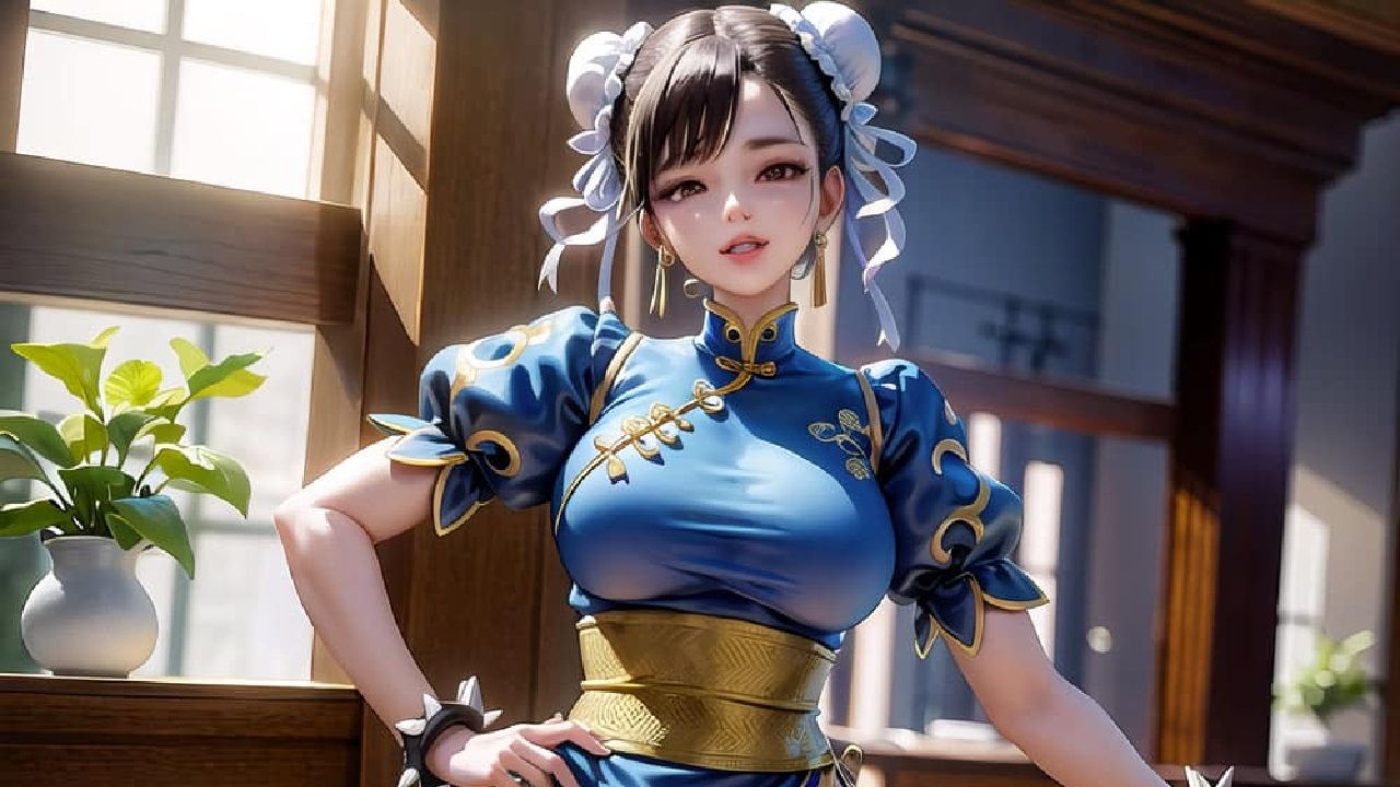chun-li sexy street fighter cosplay