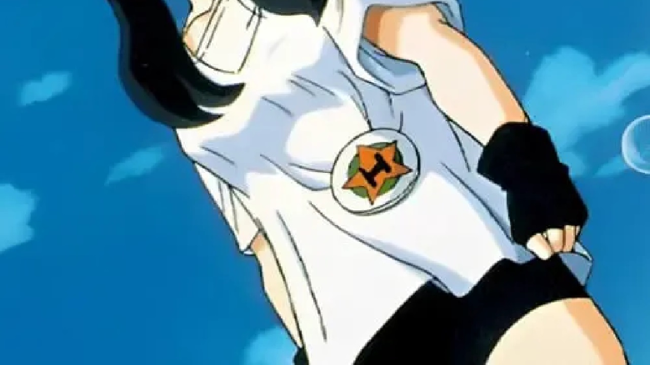 videl letra h uniforme dragon ball