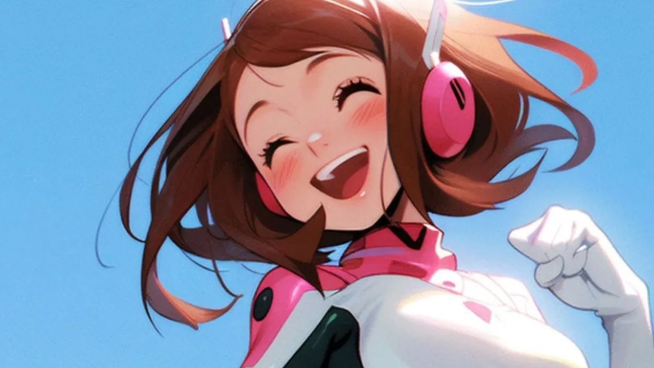 ochako uraraka hermosa anime