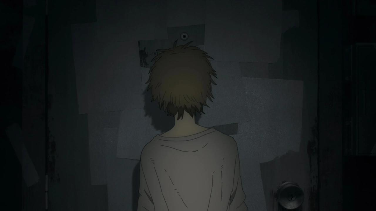 chainsaw man denji puerta anime