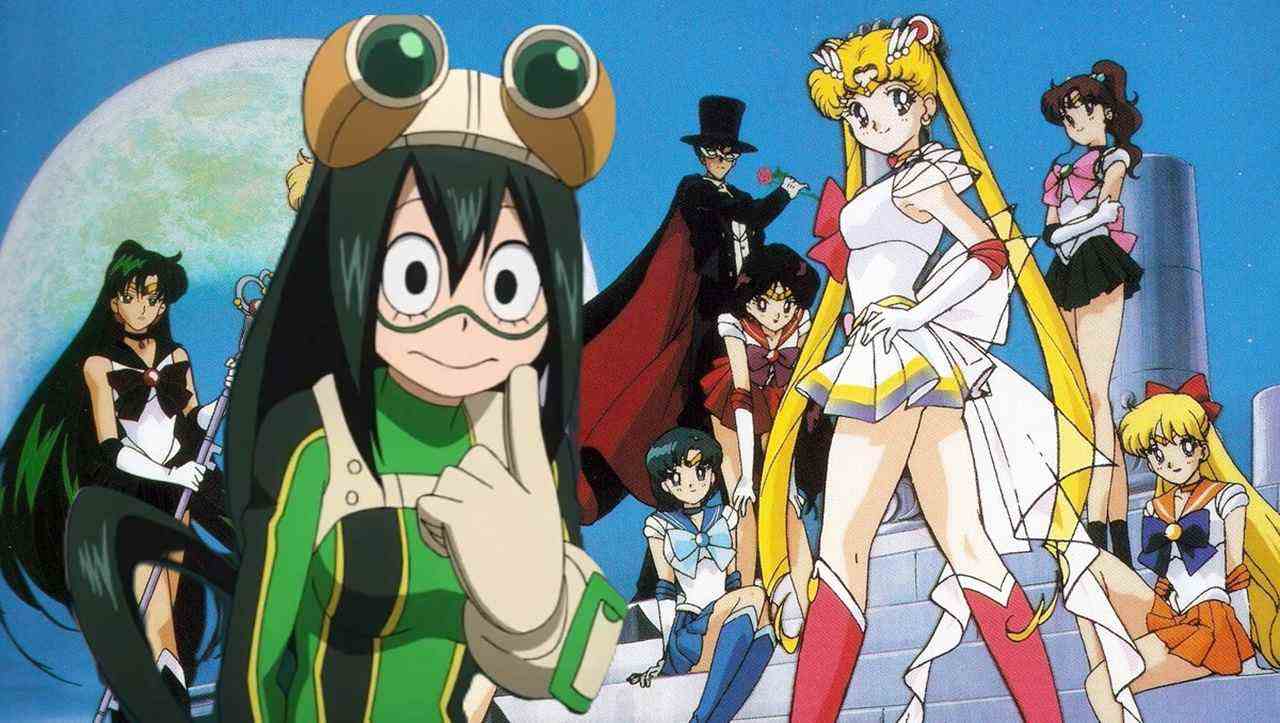 froppy sailor moon crossover my hero academia