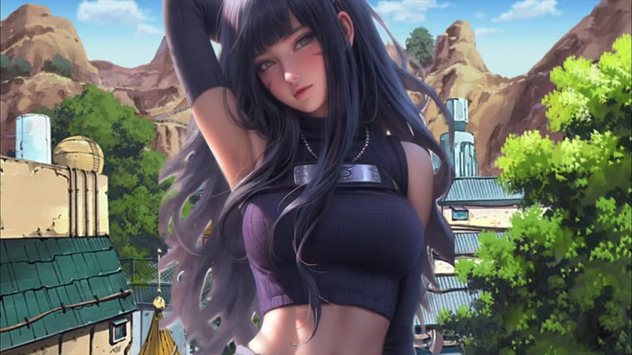 Naruto: Artista canadiense da vida al cosplay más sexy de Hinata 18 naruto hinata konoha sexy waifu