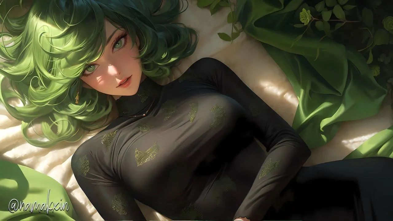 tatsumaki fanart mujer adulta sexy
