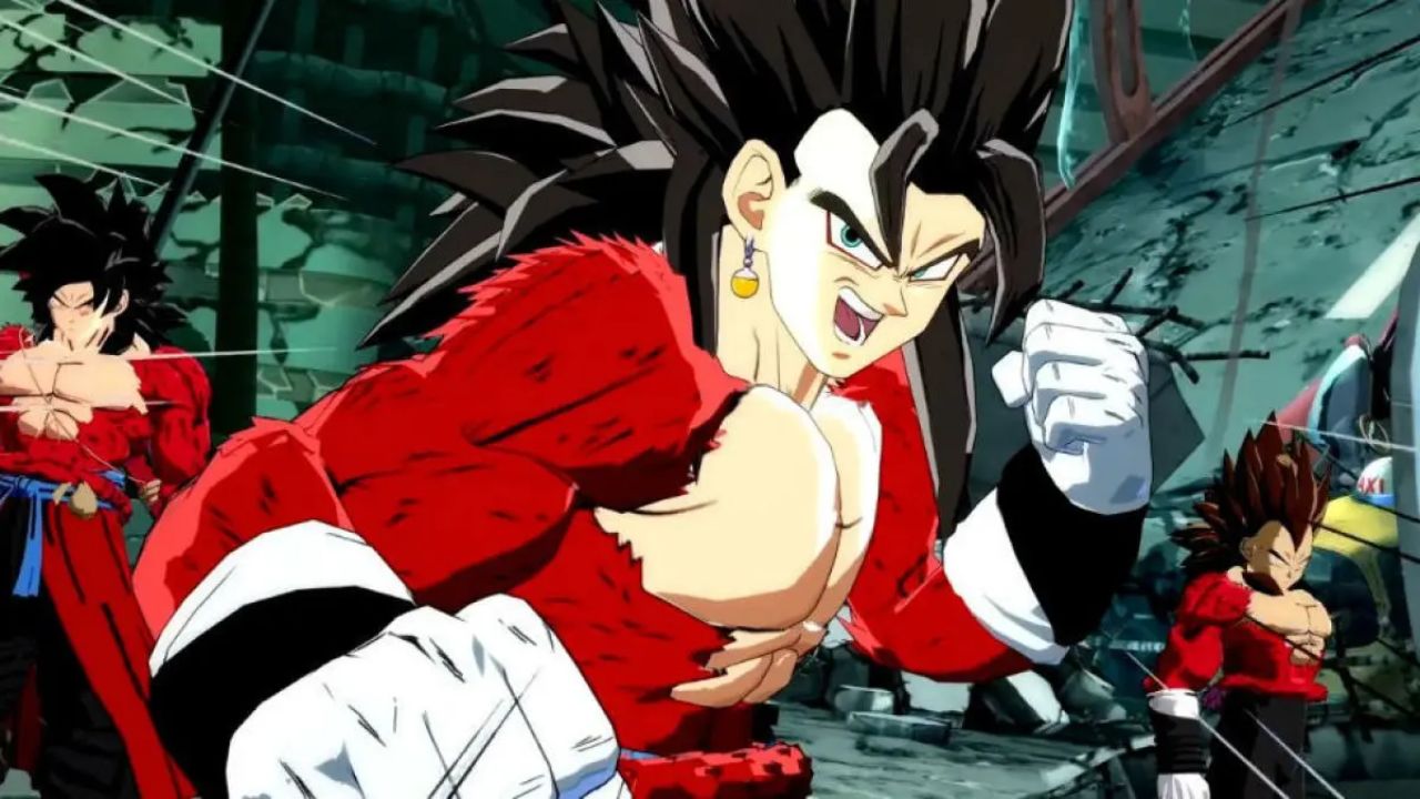 dragon ball fanart vegetto super saiyajin 4 fusion