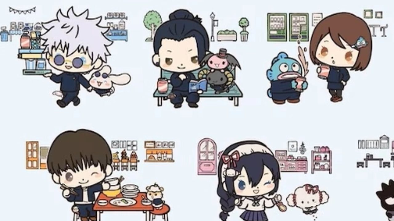jujutsu kaisen colaboracion sanrio