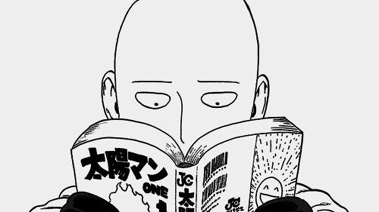saitama leyendo manga más influyente de la historia