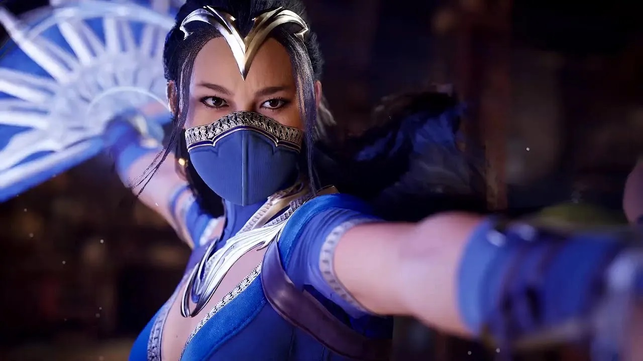 kitana hermosa waifu mortal kombat