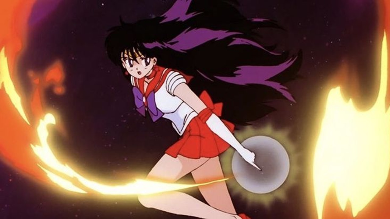 sailor mars anime fuego toei animation