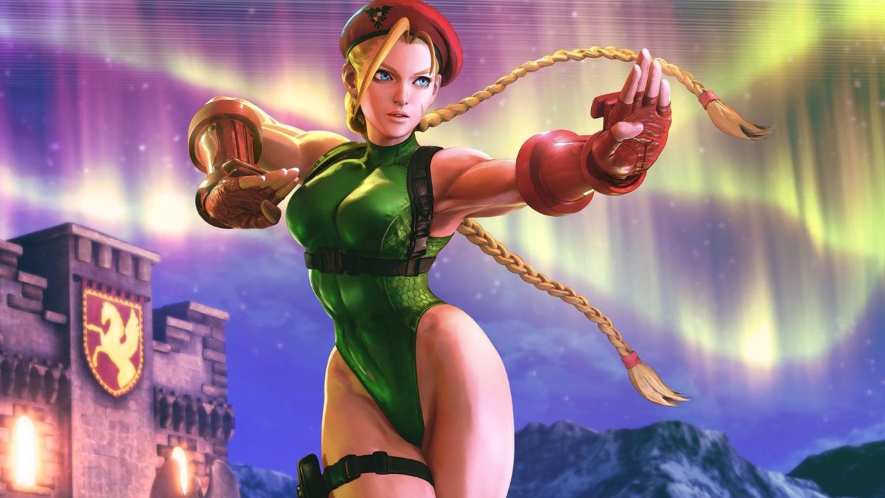street fighter cammy portada juego