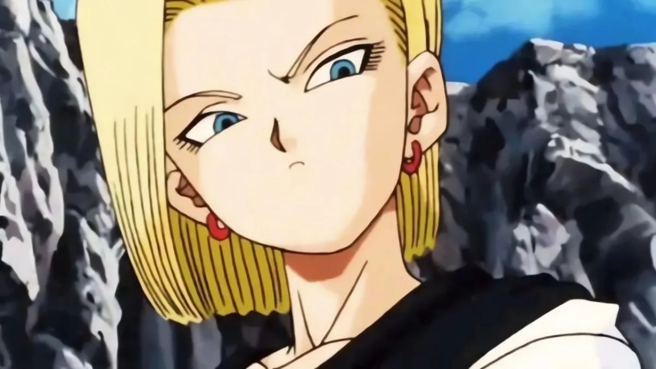 dragon ball androide 18 batalla cosplay