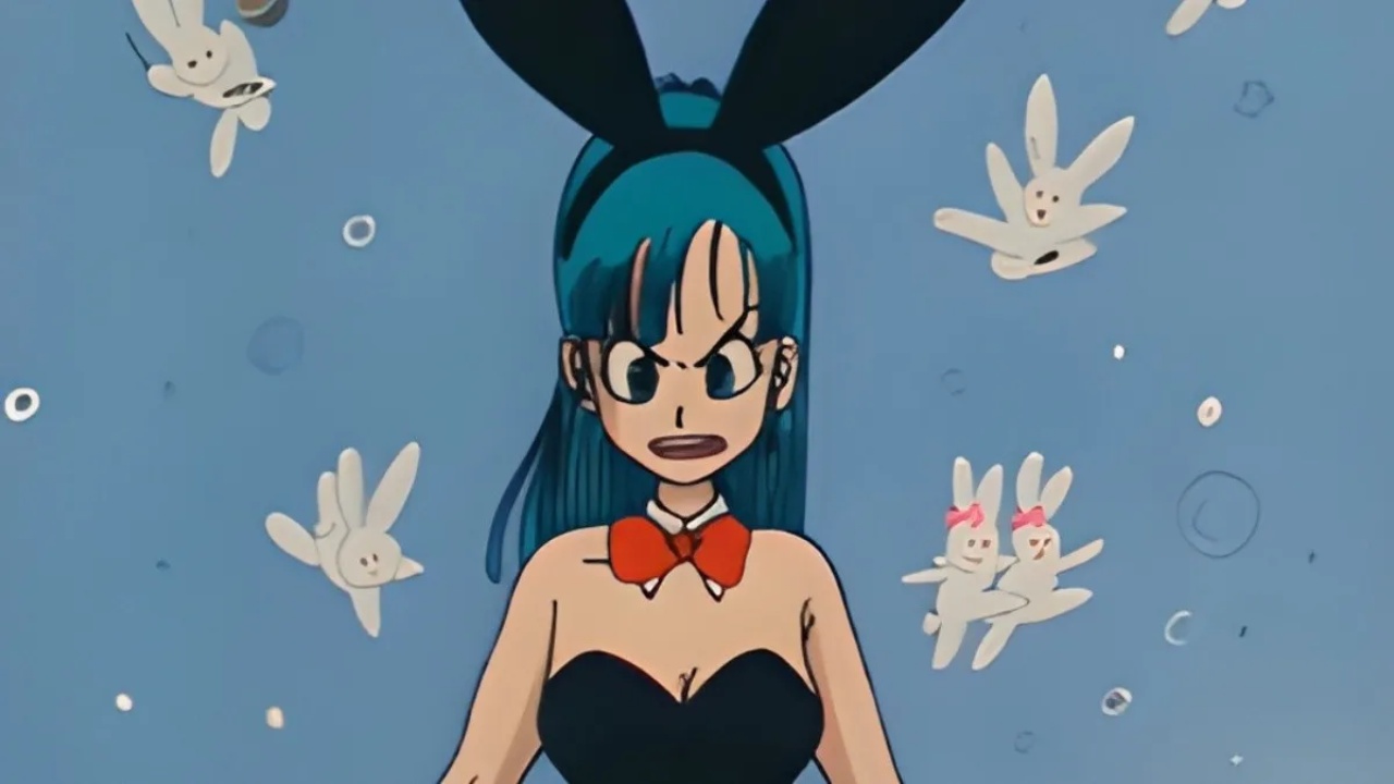 dragon ball cosplayer atrevida conejita bulma