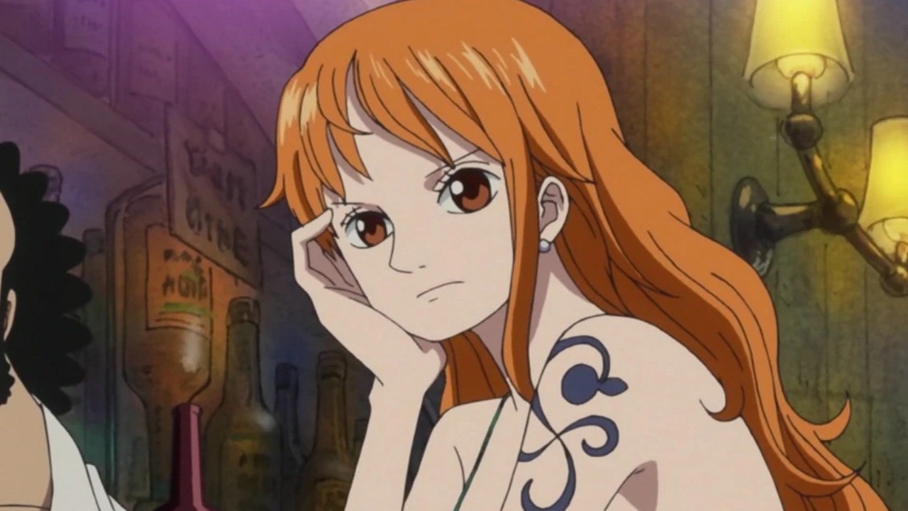 One Piece nami corazones sexy cosplay