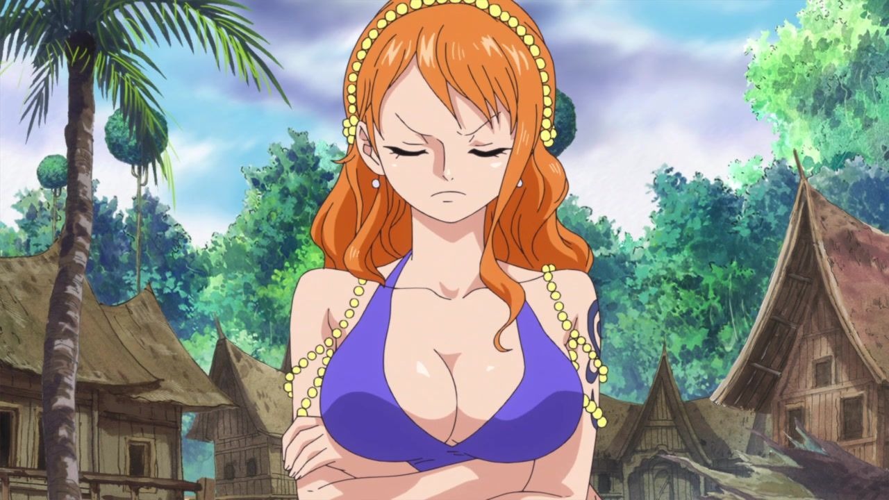 one piece cosplayer ucraniana nami elegante