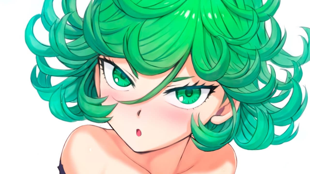 Creación con Inteligencia artificial de Tatsumaki de One Punch- Man