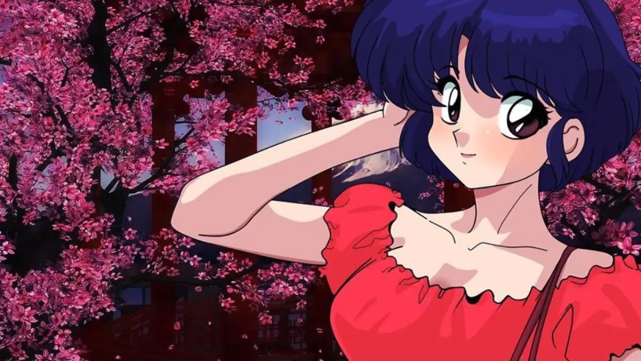 Fanart de Inteligencia Artificial Akane Ranma 1/2