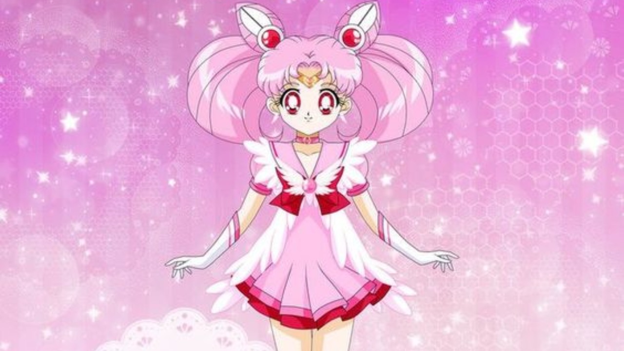 Fanart crea con AI a Chibi Moon de Sailor Moon