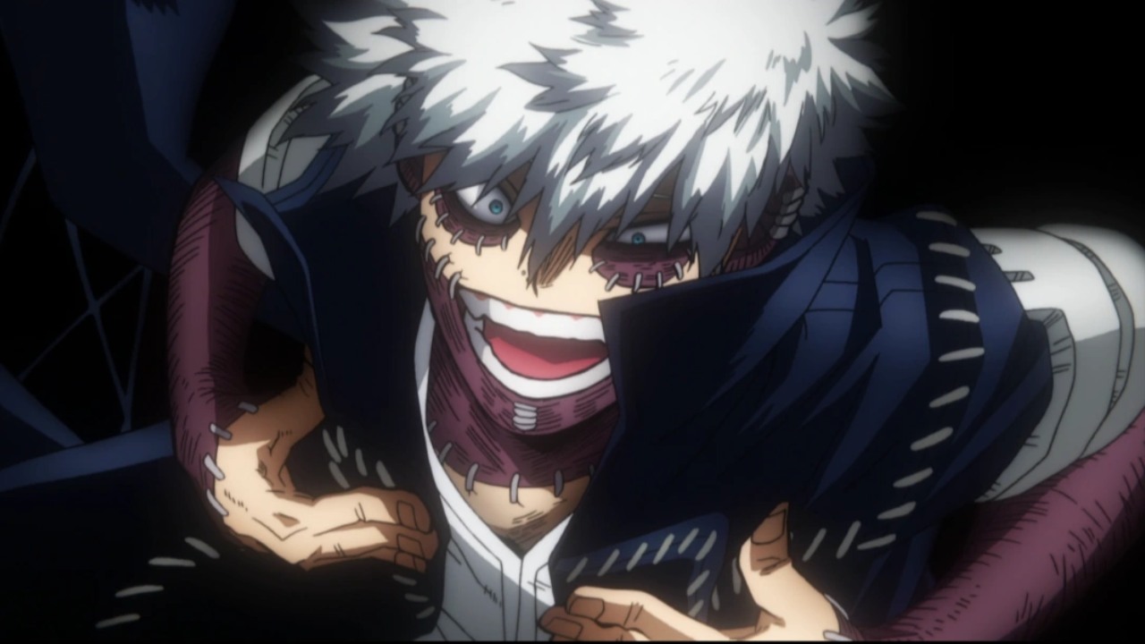 my hero academia dabi porque cabello blanco