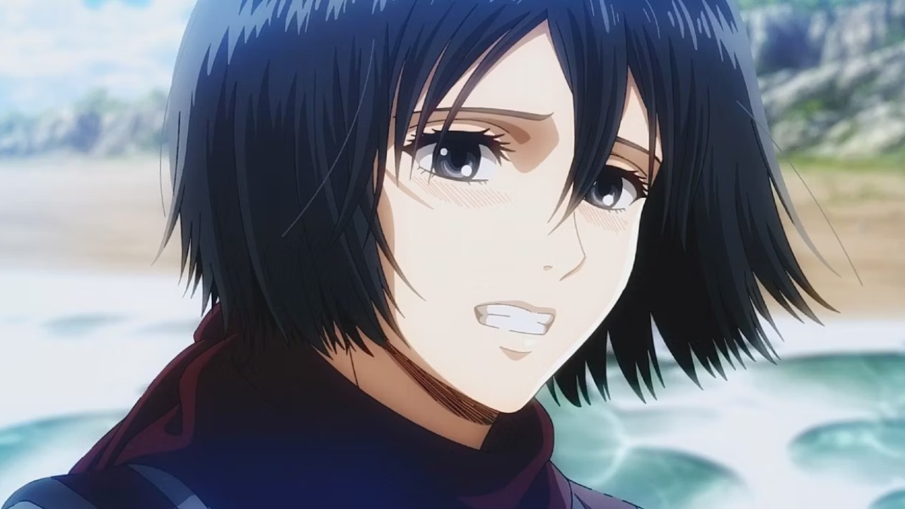 Bello fanart de Mikasa de Attack on Titan