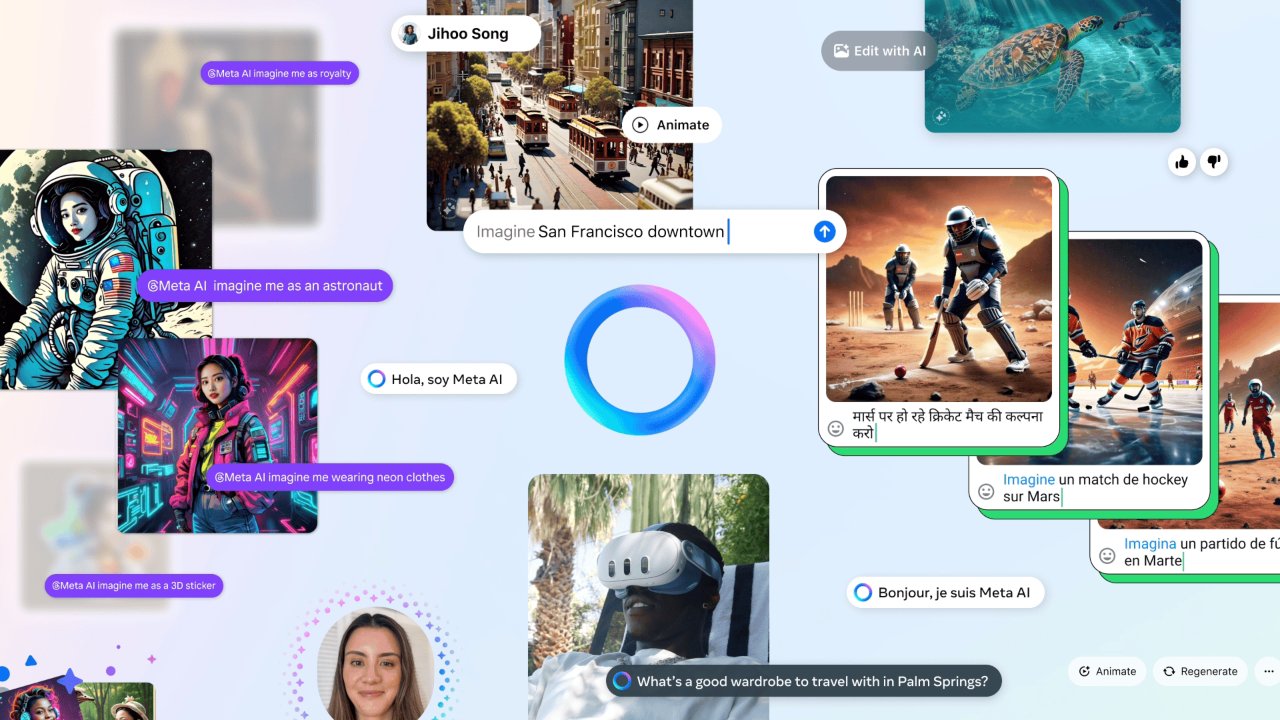 Meta AI, Meta, Facebook, Instagram, WhatsApp, Inteligencia Artificial, IA,