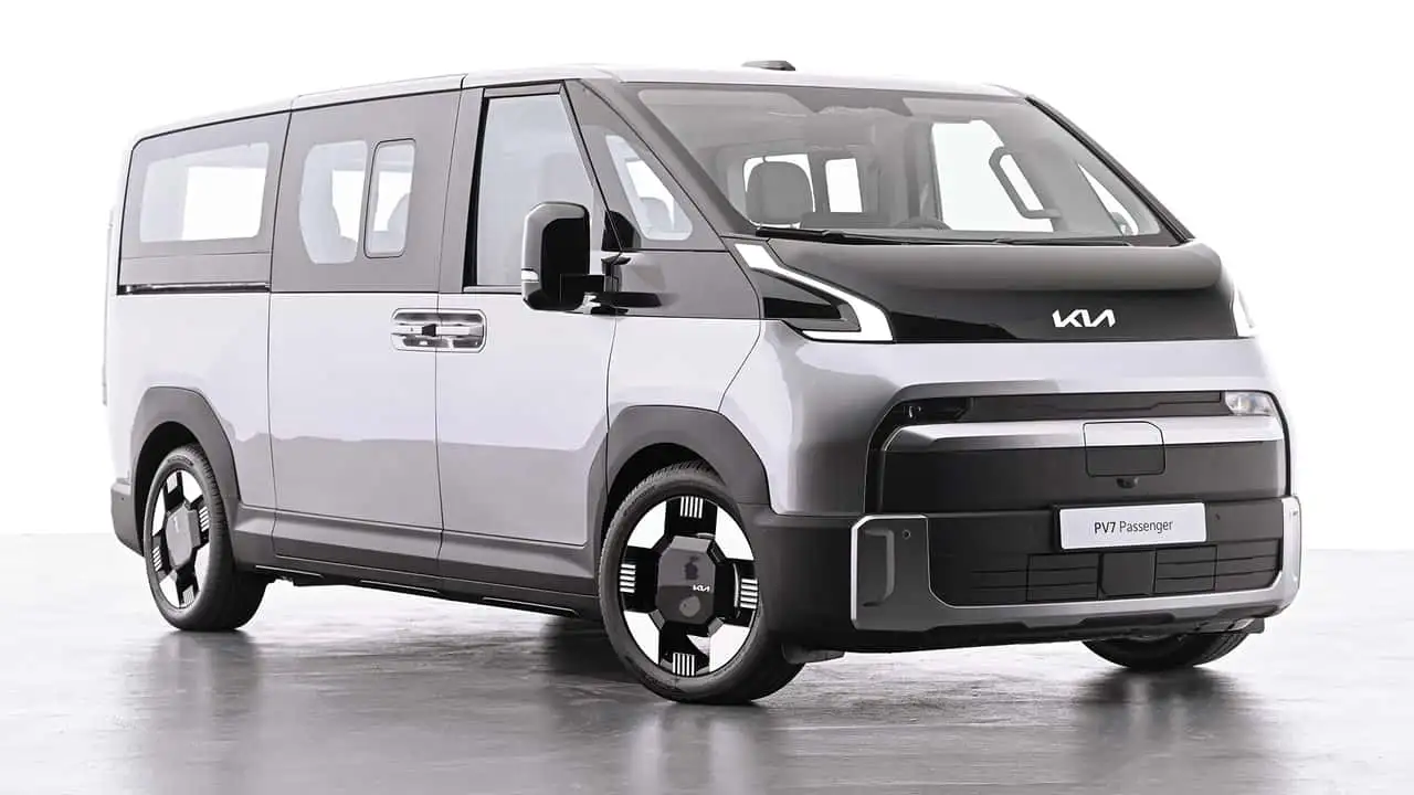 kia pv7 passenger 2027 Kia PV7: la nueva furgoneta eléctrica que debutó en IAA Hannover