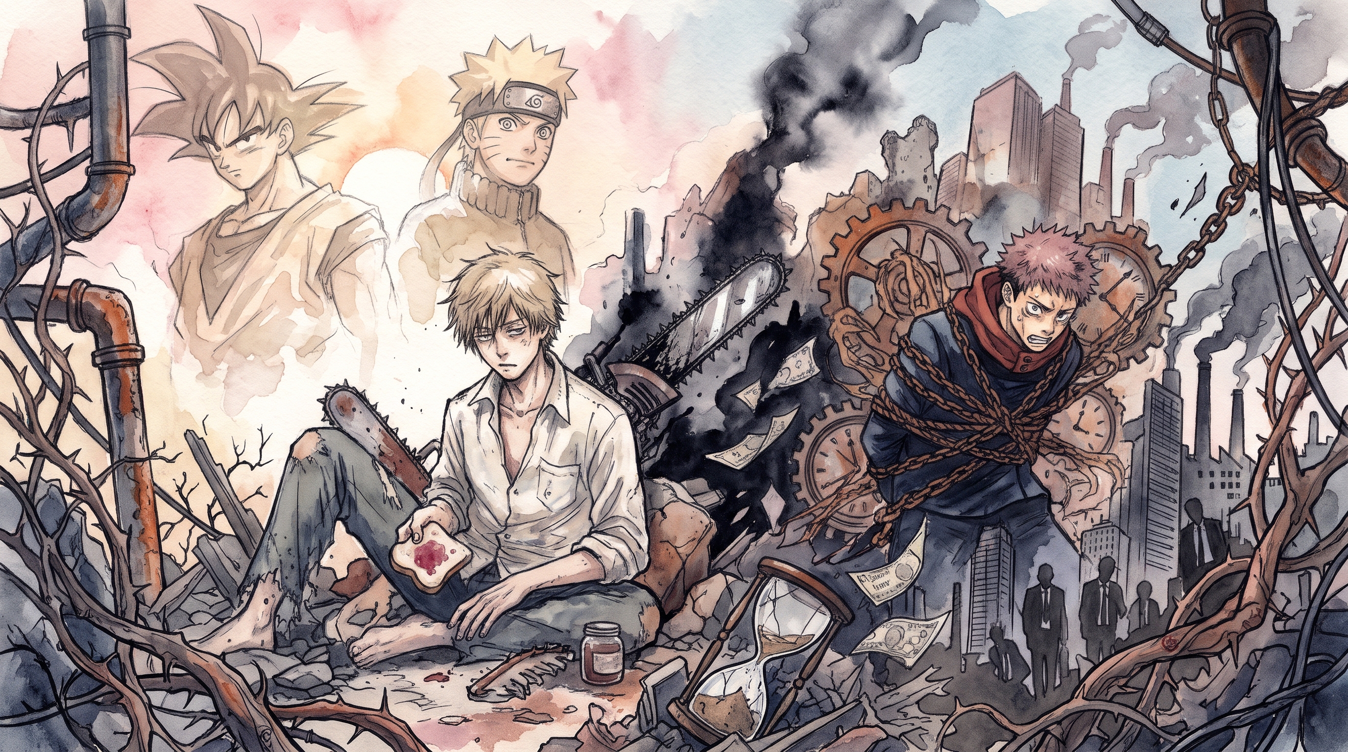 anime antihéroes