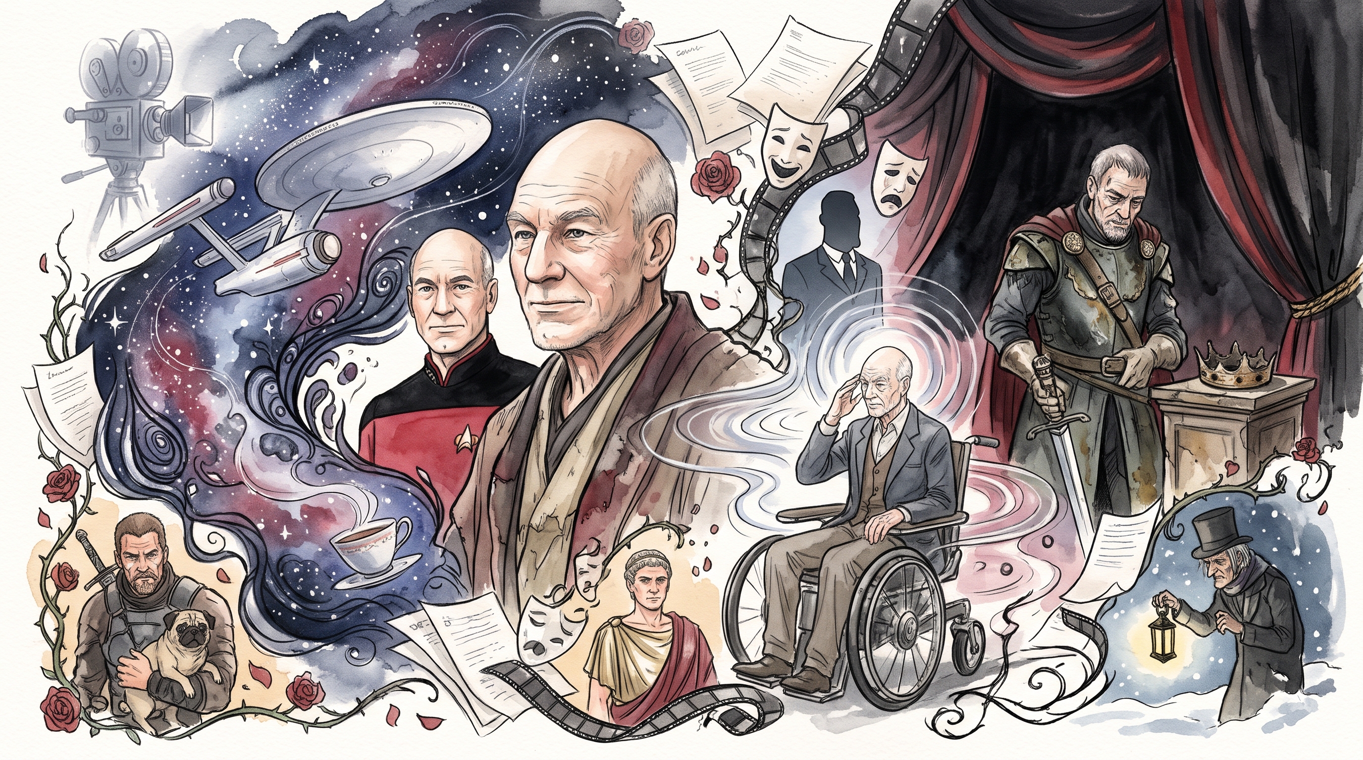 sir patrick stewart mejores personajes